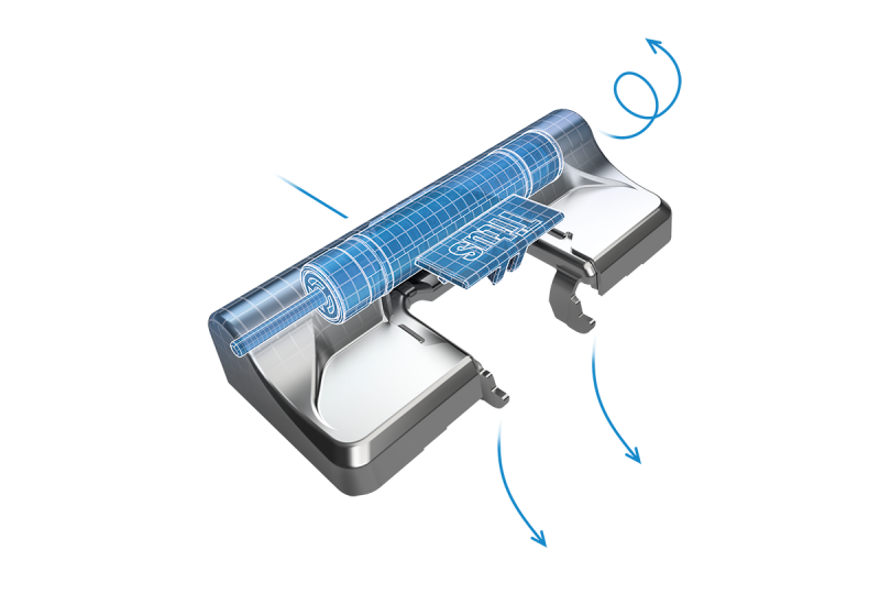 add on damper, hinge damper,add on soft close, soft closing hinge, soft close cabinet, slow close hinge, titus, titus group, cabinet hardware