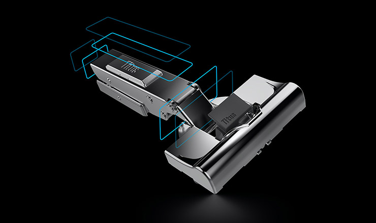 T type PressTo Nickel features 3Way snap on blue lines A isolated on black teaser